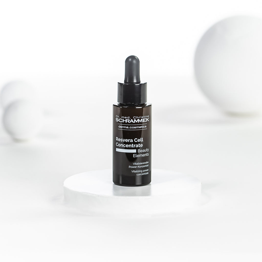RESVERA CELL CONCENTRATE DR SCHRAMMEK BEAUTY ELEMENTS RANGE FOR ANTI AGEING