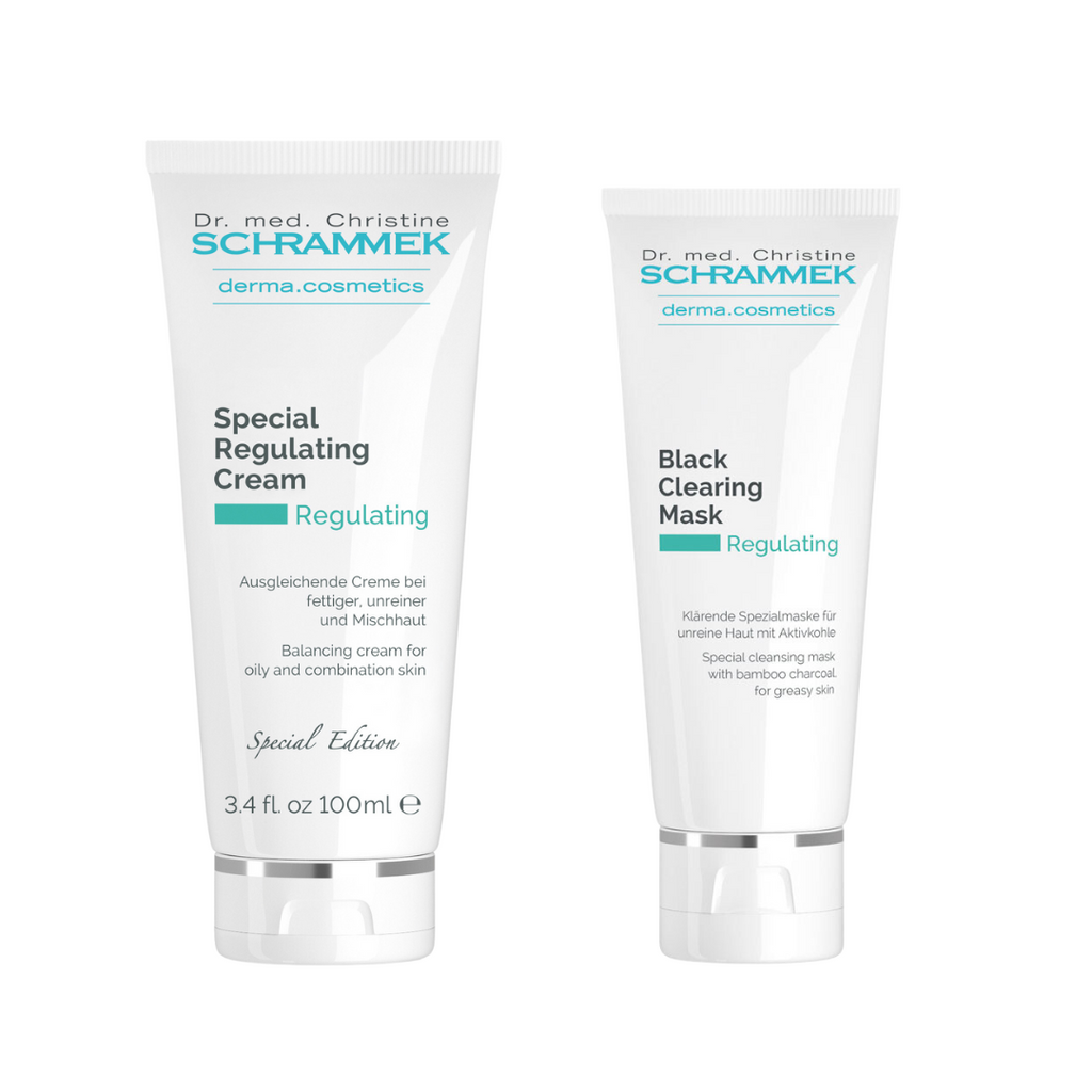 Duo - Special Regulating Cream 100ml & Black Clearing Mask
