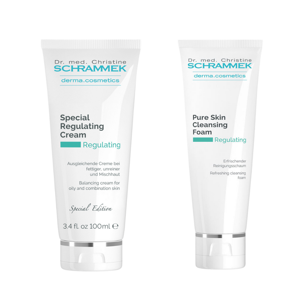 Duo - Special Regulating Cream 100ml & Pure Skin Cleansing Foam