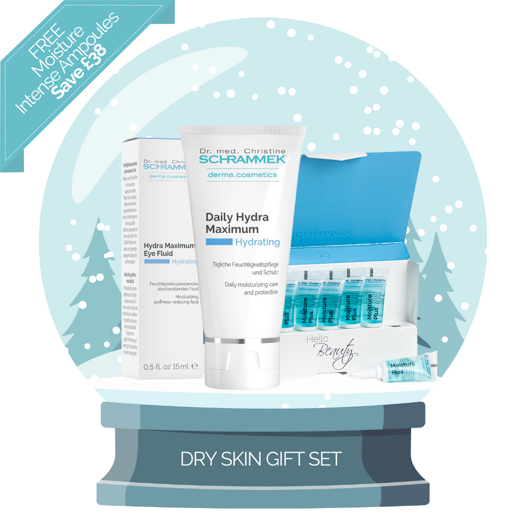 Daily Hydra - Dry Christmas Gift Set - Free Moisture Ampoules