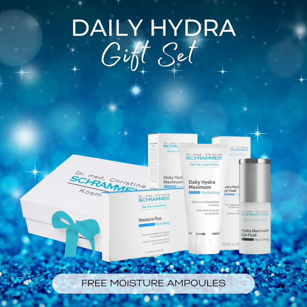 Daily Hydra - Dry Christmas Gift Set - Free Moisture Ampoules