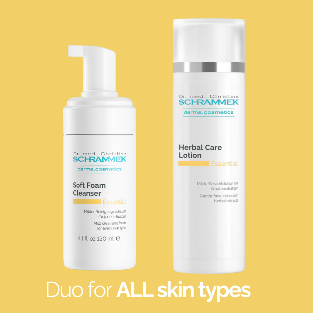 DUO - Soft Foam Cleanser & Herbal Care Lotion