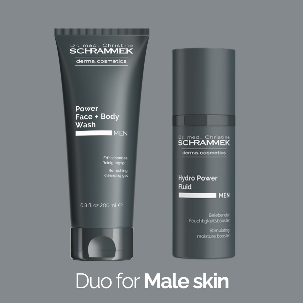 DUO Xmas set  - Men's Power Face Wash & Hydro Power Fluid