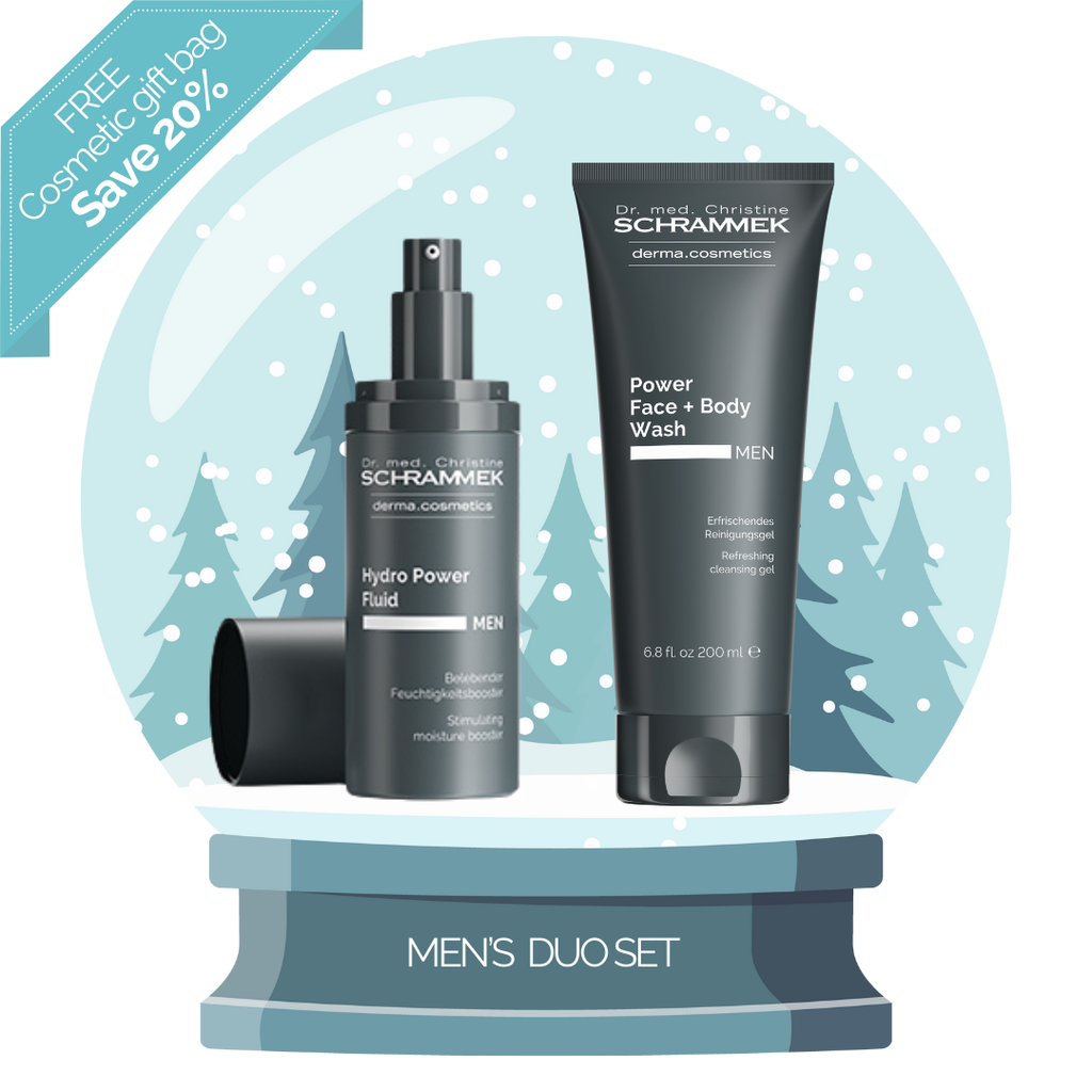 DUO Xmas set  - Men's Power Face Wash & Hydro Power Fluid