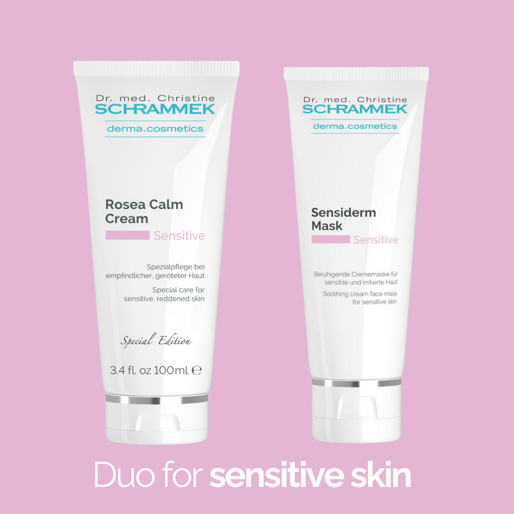Duo - Rosea Calm Cream 100ml & Sensiderm Mask
