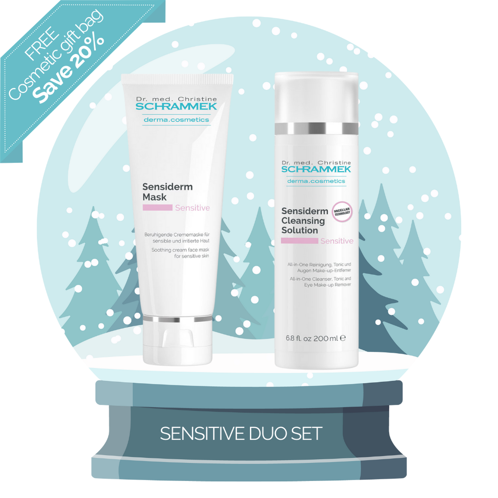 SENSI MASK & CLEANSING SOLUTION - DUO GIFT SET