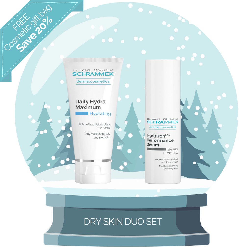 DUO - HYALURON SERUM & DAILY HYDRA FLUID DRY SKIN XMAS SET