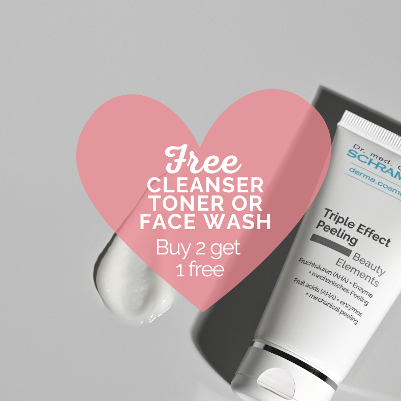 FREE CLEANSER / TONER - BUY 2 GET 1 FREE ( CLEANSING RANGE )