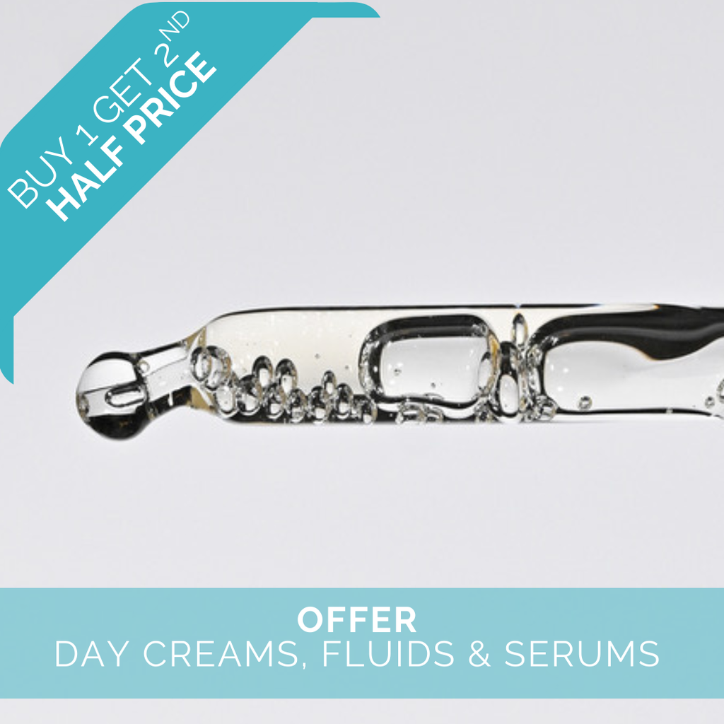 BUY 1 GET 50% OFF - DAY CREAMS & SERUMS